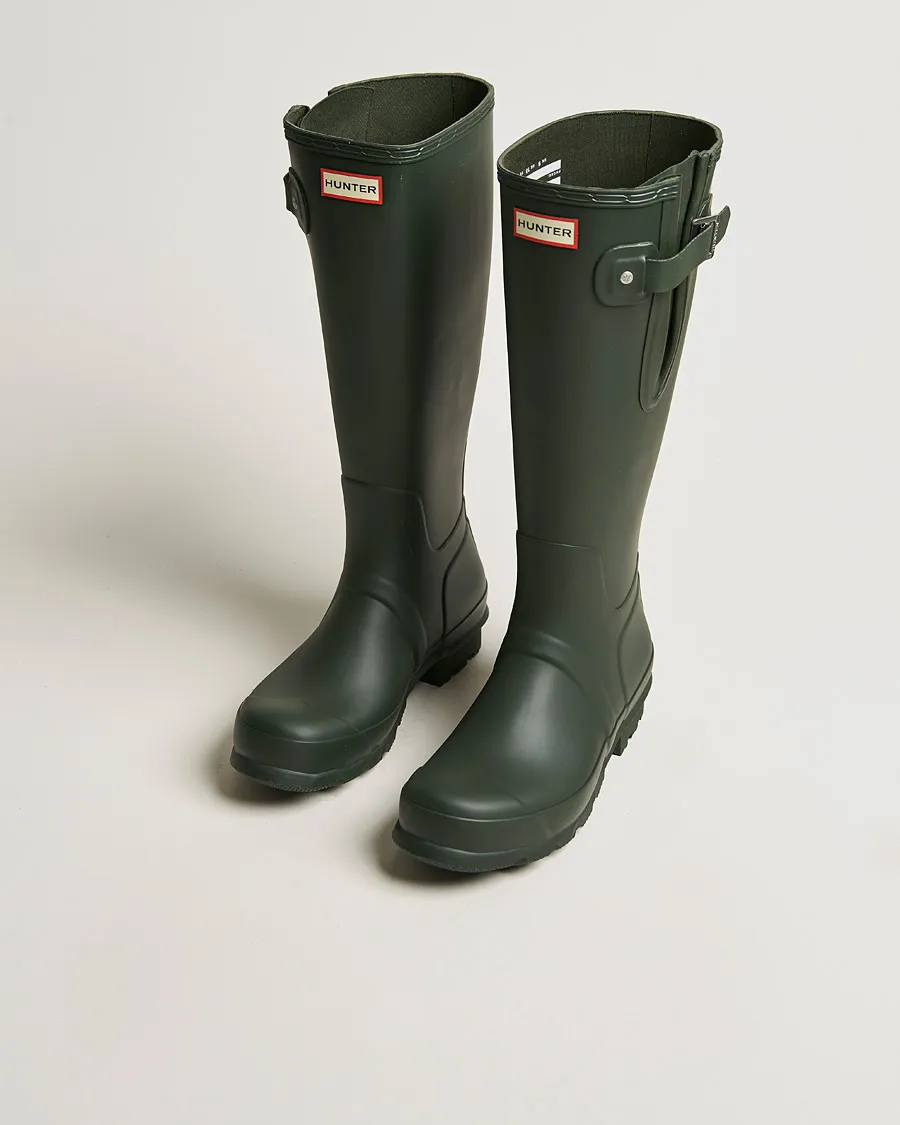 Hunter Boots Hunter Original Tall Side Adjustable Boot Dark Olive