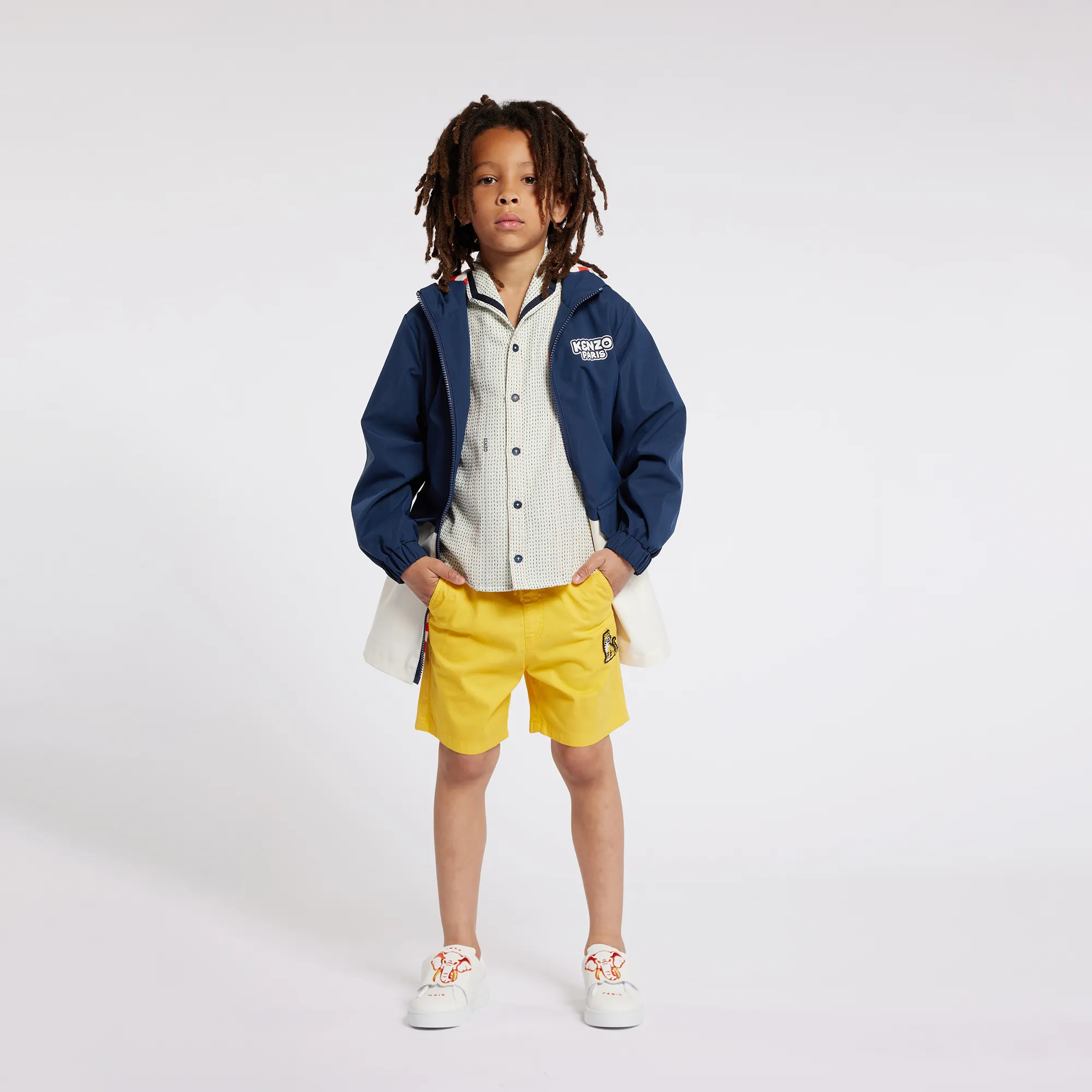 KENZO KIDS Cortavientos con capucha