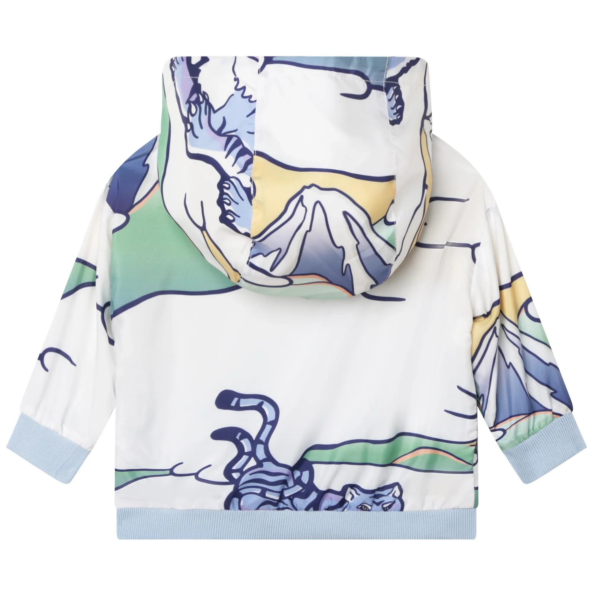 KENZO KIDS Cortavientos reversible