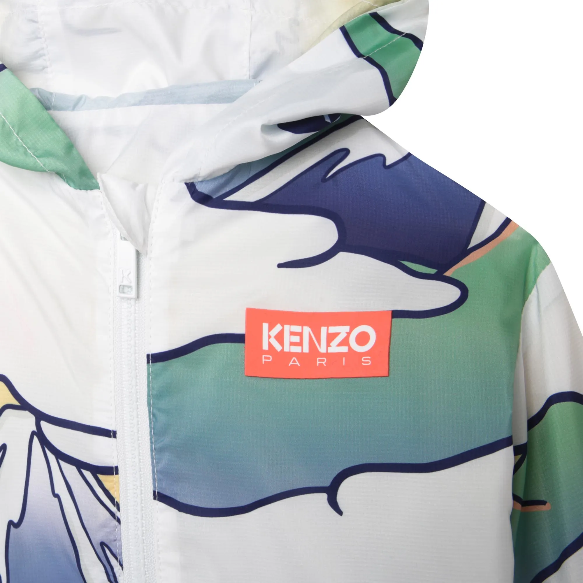 KENZO KIDS Cortavientos reversible