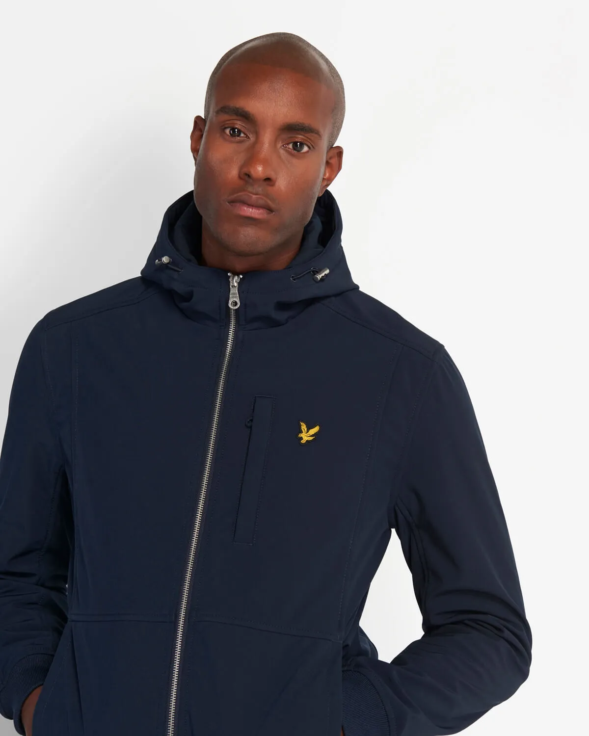 LYLE & SCOTT SOFT SHELL JACKET DARK NAVY