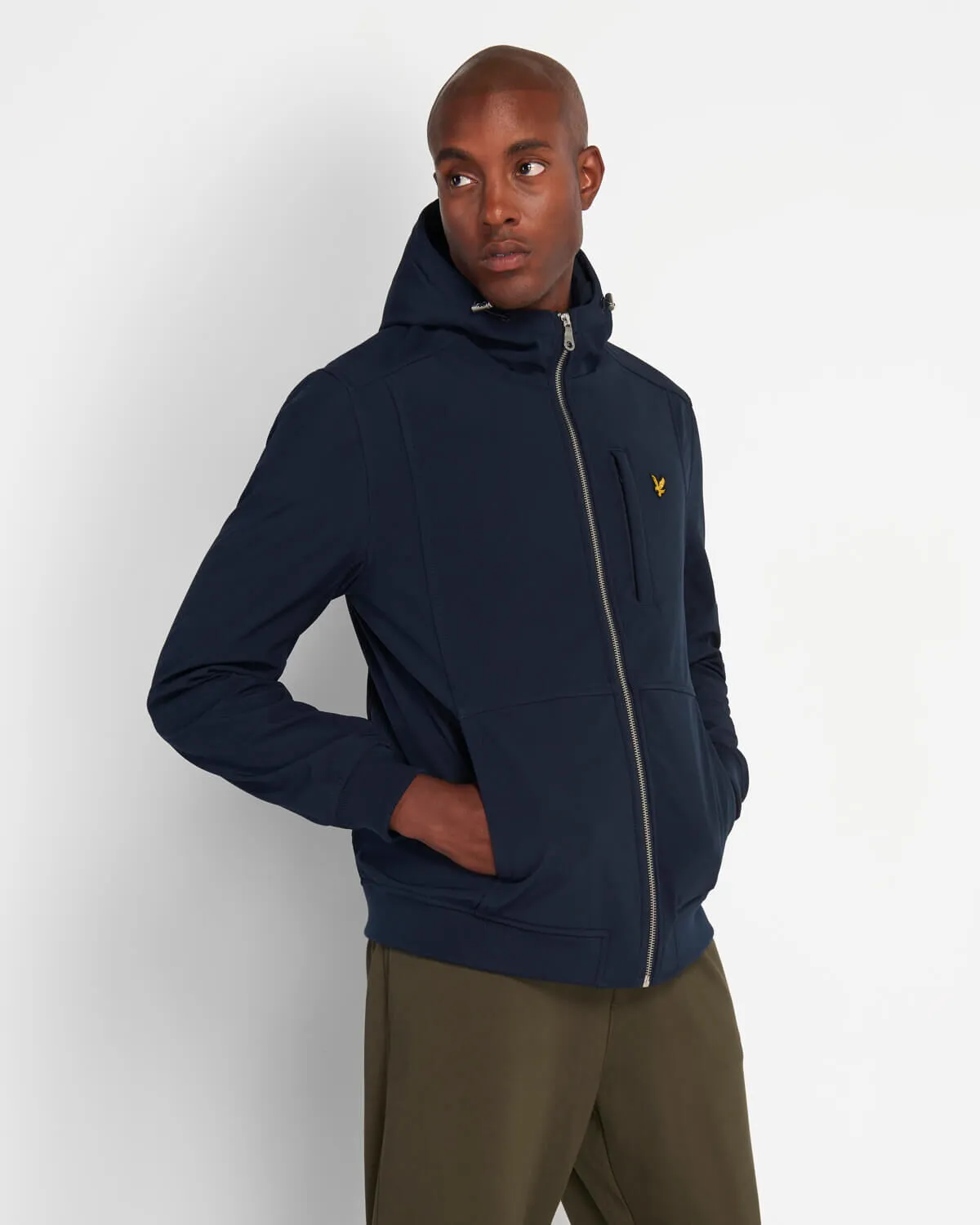 LYLE & SCOTT SOFT SHELL JACKET DARK NAVY