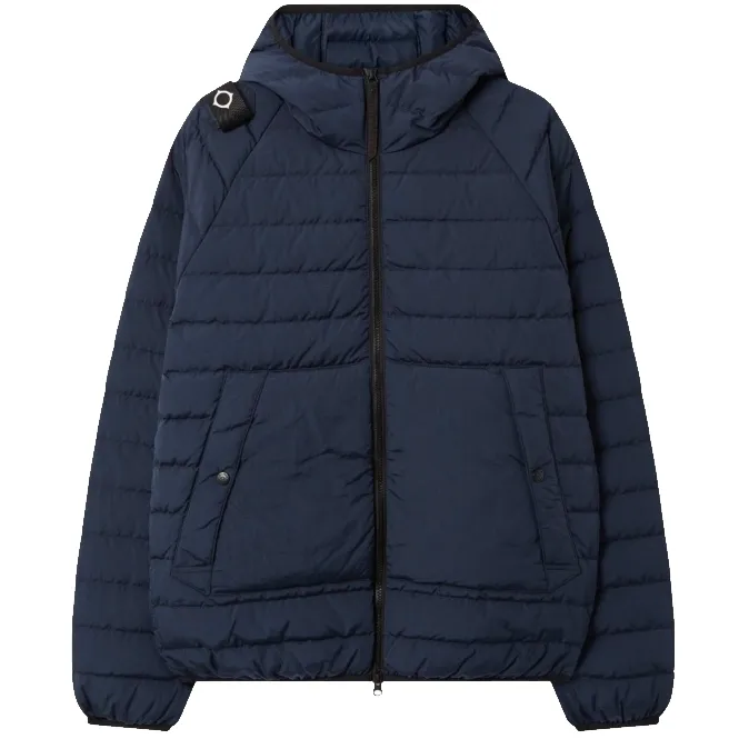 MA.STRUM HOODED DOWN JACKET INK NAVY