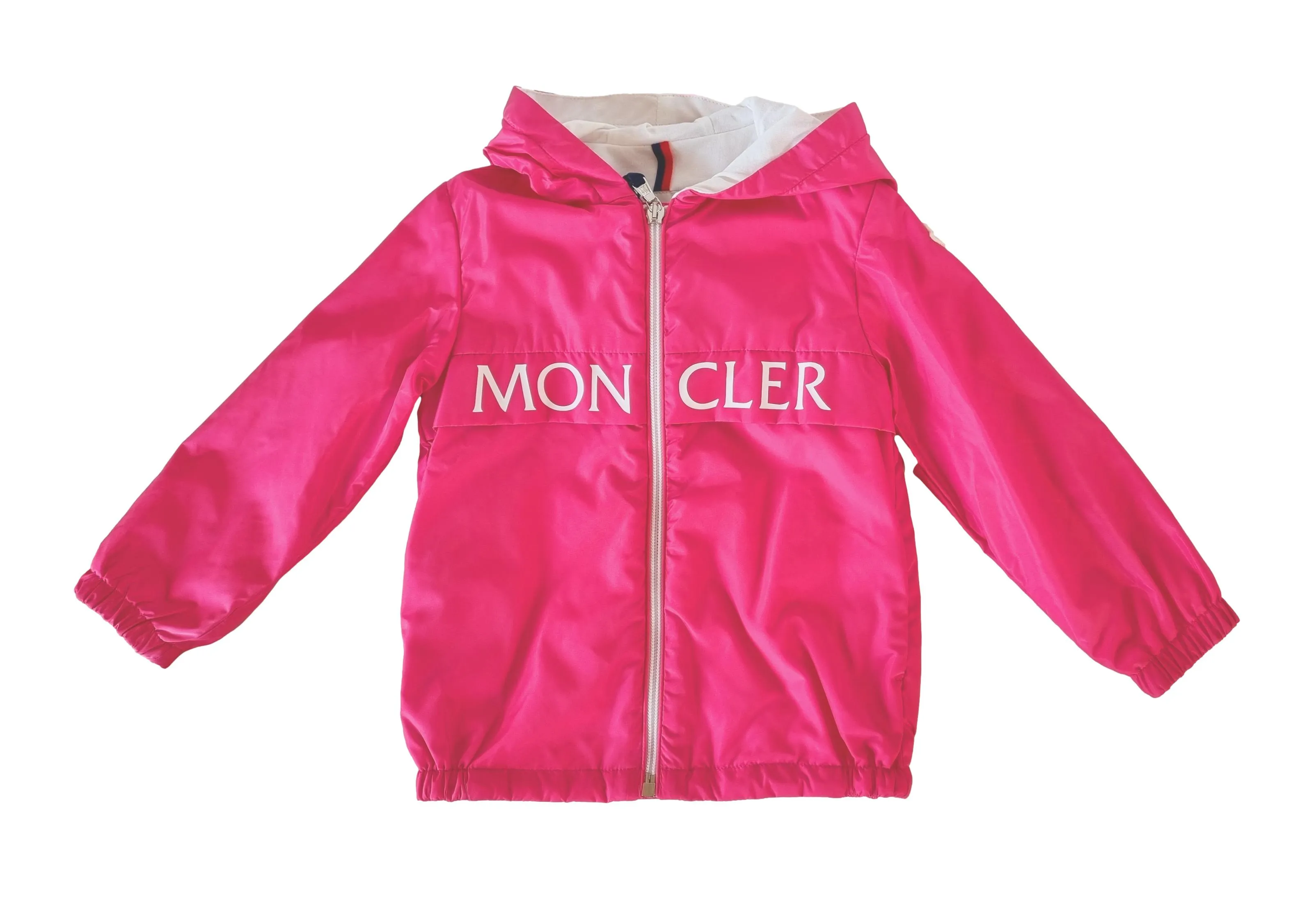 Moncler chaqueta ligera niña con capucha ERDVILE' fuxia