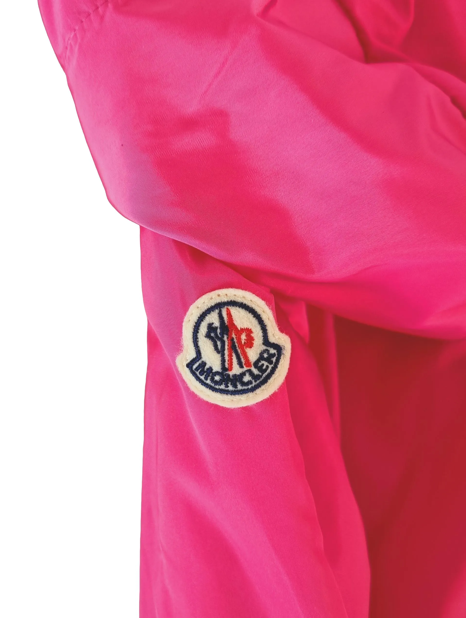 Moncler chaqueta ligera niña con capucha ERDVILE' fuxia