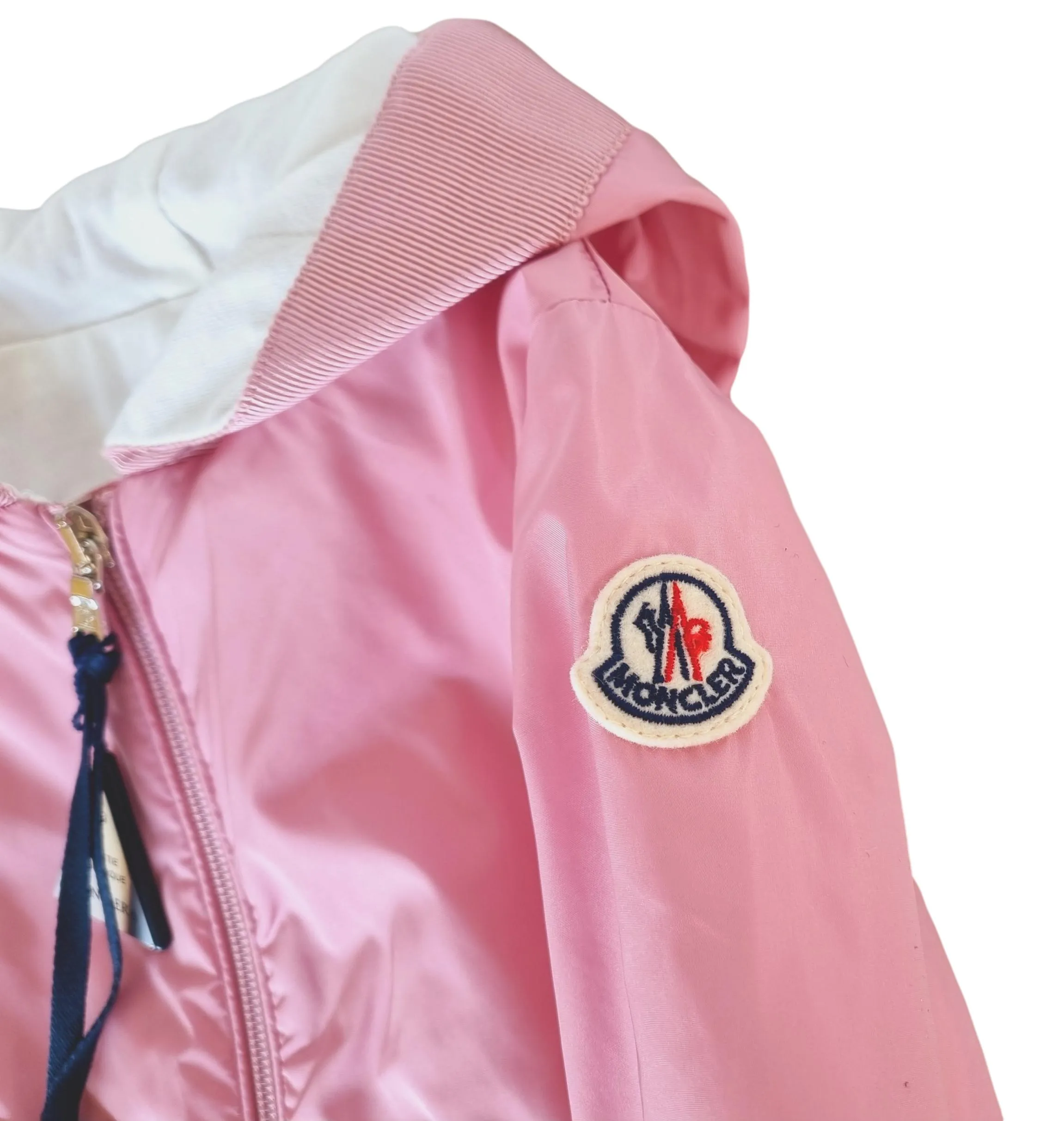 Moncler chaqueta ligera niña con capucha MESSEIN rosa