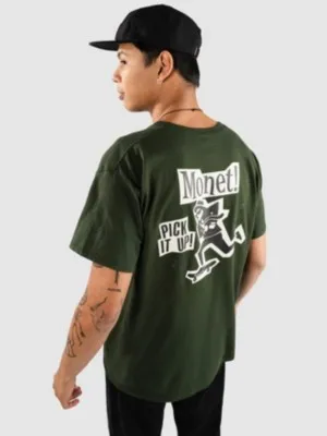 Monet Skateboards Ska Skate Camiseta