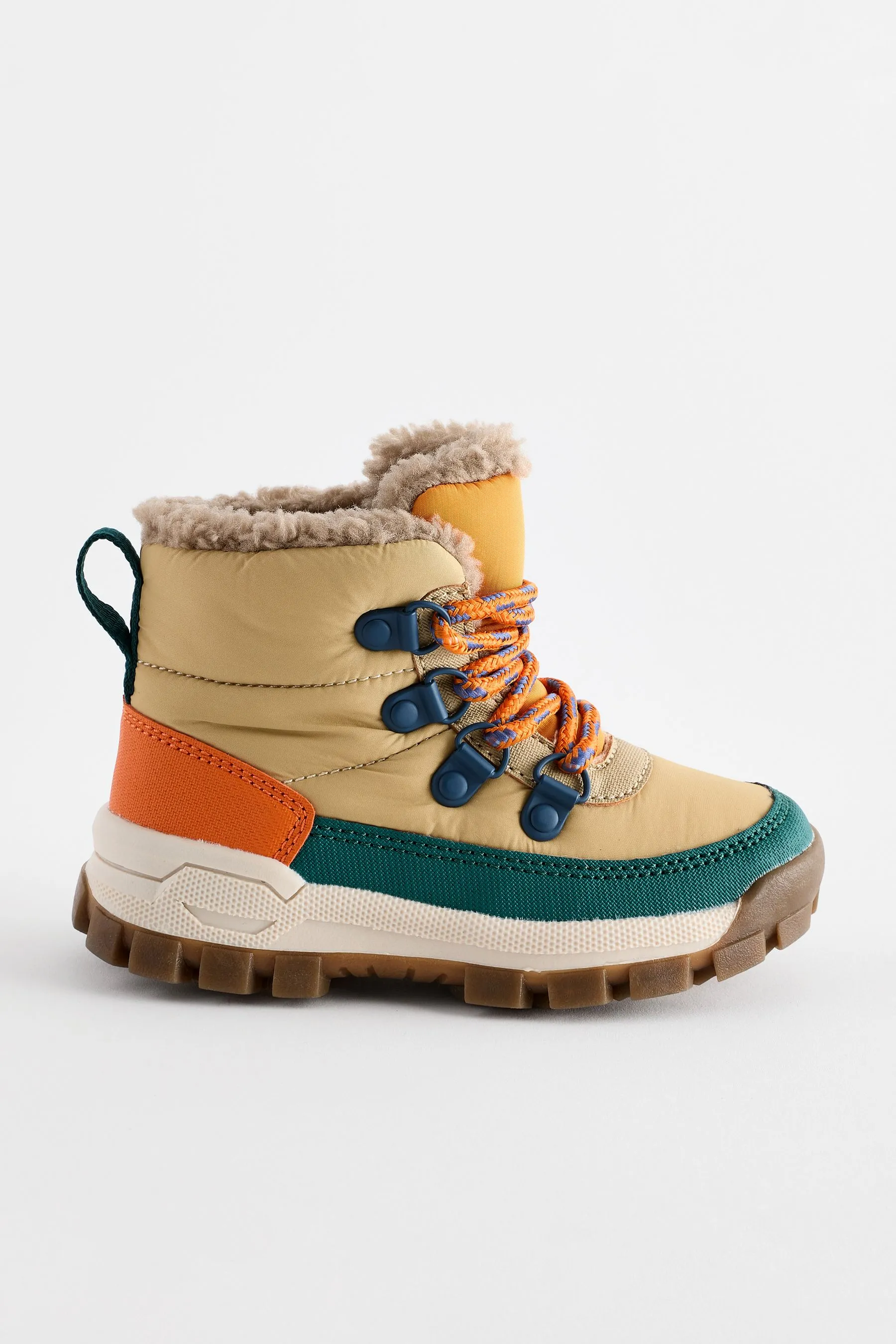 Neutro - Quilted Lace-Up Hiker Boots