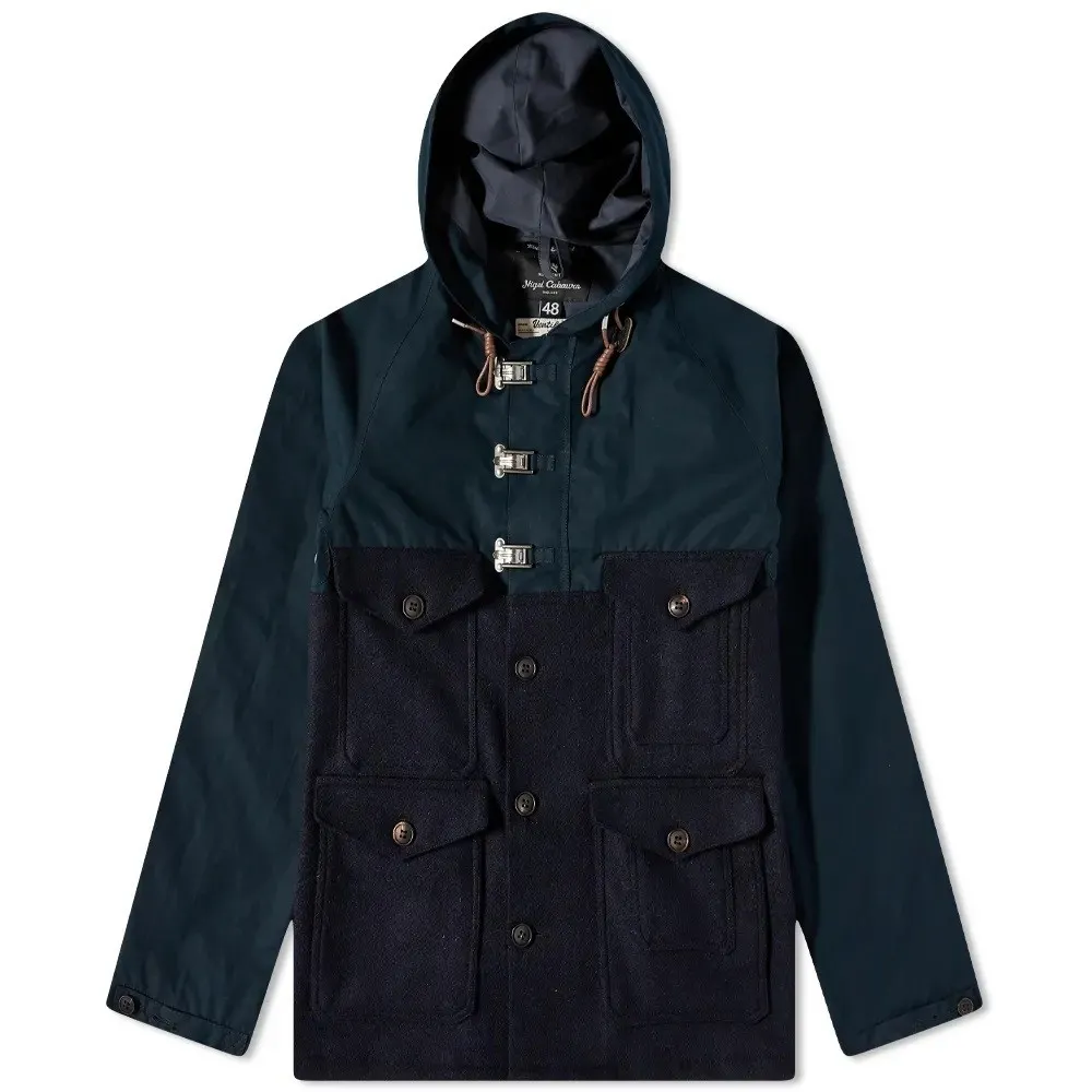 NIGEL CABOURN CLASSIC CAMERAMAN JACKET BLACK NAVY