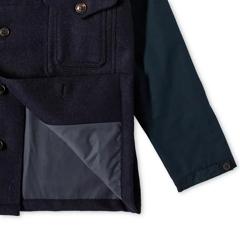 NIGEL CABOURN CLASSIC CAMERAMAN JACKET BLACK NAVY