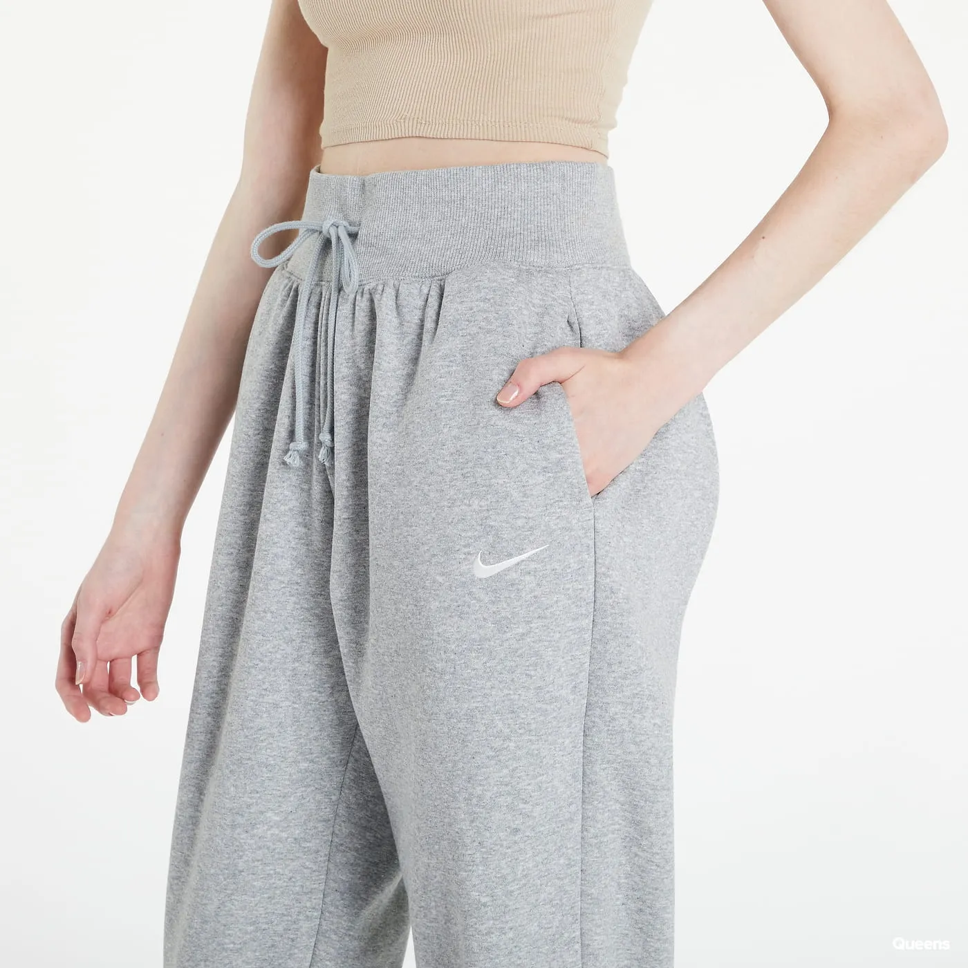 Nike High-Rise Fleece Pants