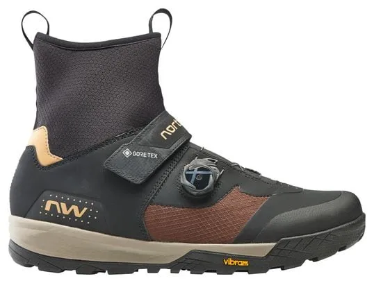 Northwave Producto renovado - Zapatillas MTB Northwave Kingrock Plus Gtx Negro/Marrón