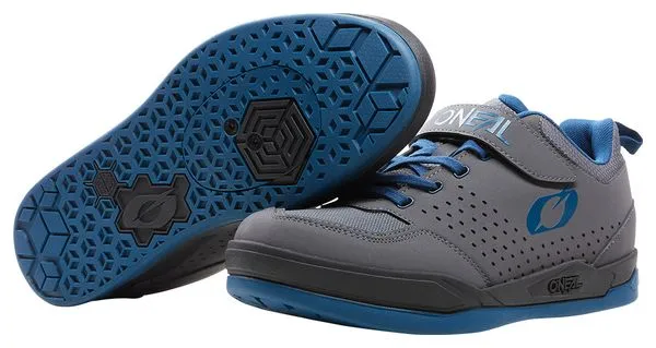 O'Neal Par de zapatillas MTB O'Neal FLOW SPD V.22 gris / azul