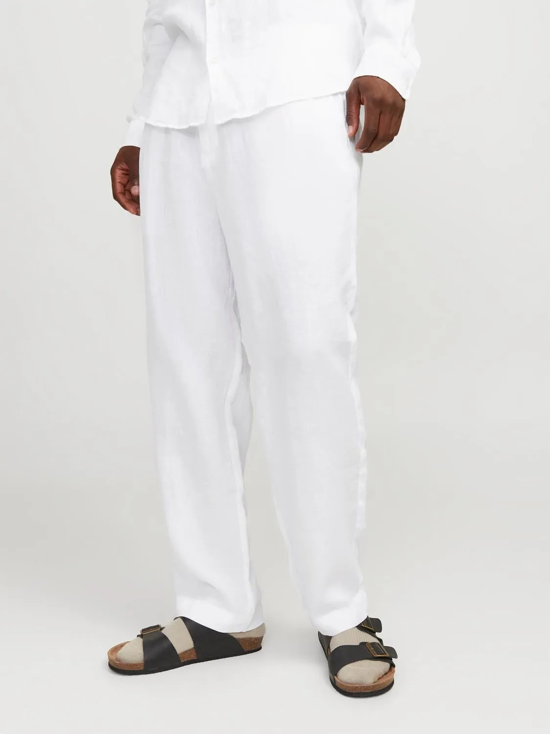 Pantalones chinos Corte loose | Blanco | Jack & Jones®