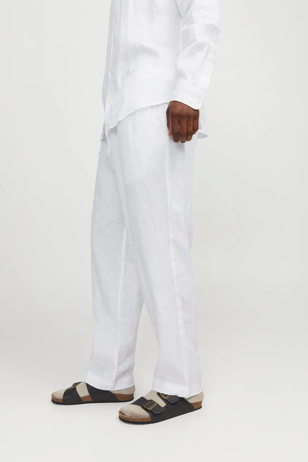 Pantalones chinos Corte loose | Blanco | Jack & Jones®