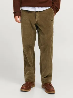 Pantalones chinos Corte loose | Marrón claro | Jack & Jones®