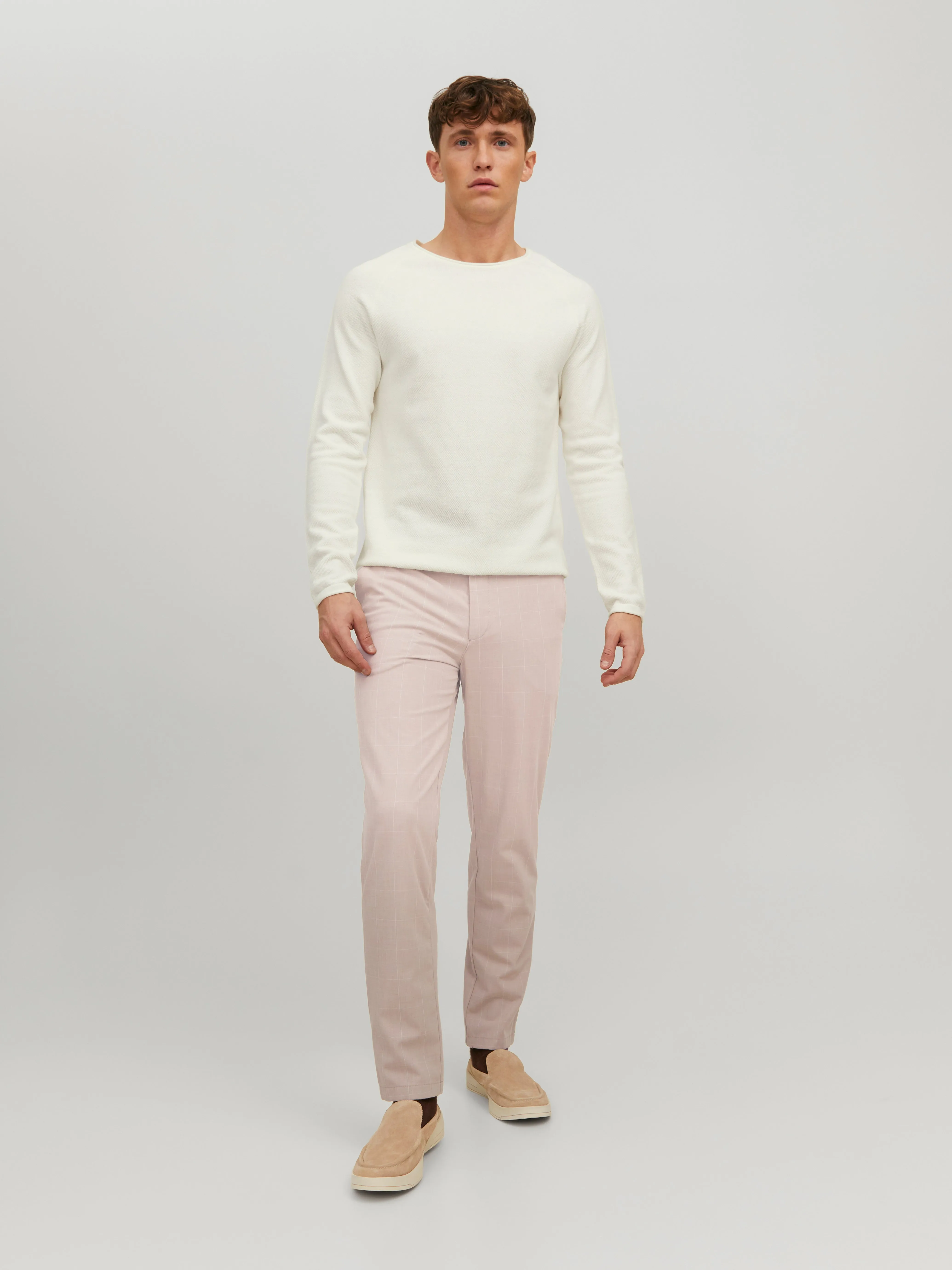 Pantalones chinos Corte regular | Rosa claro | Jack & Jones®