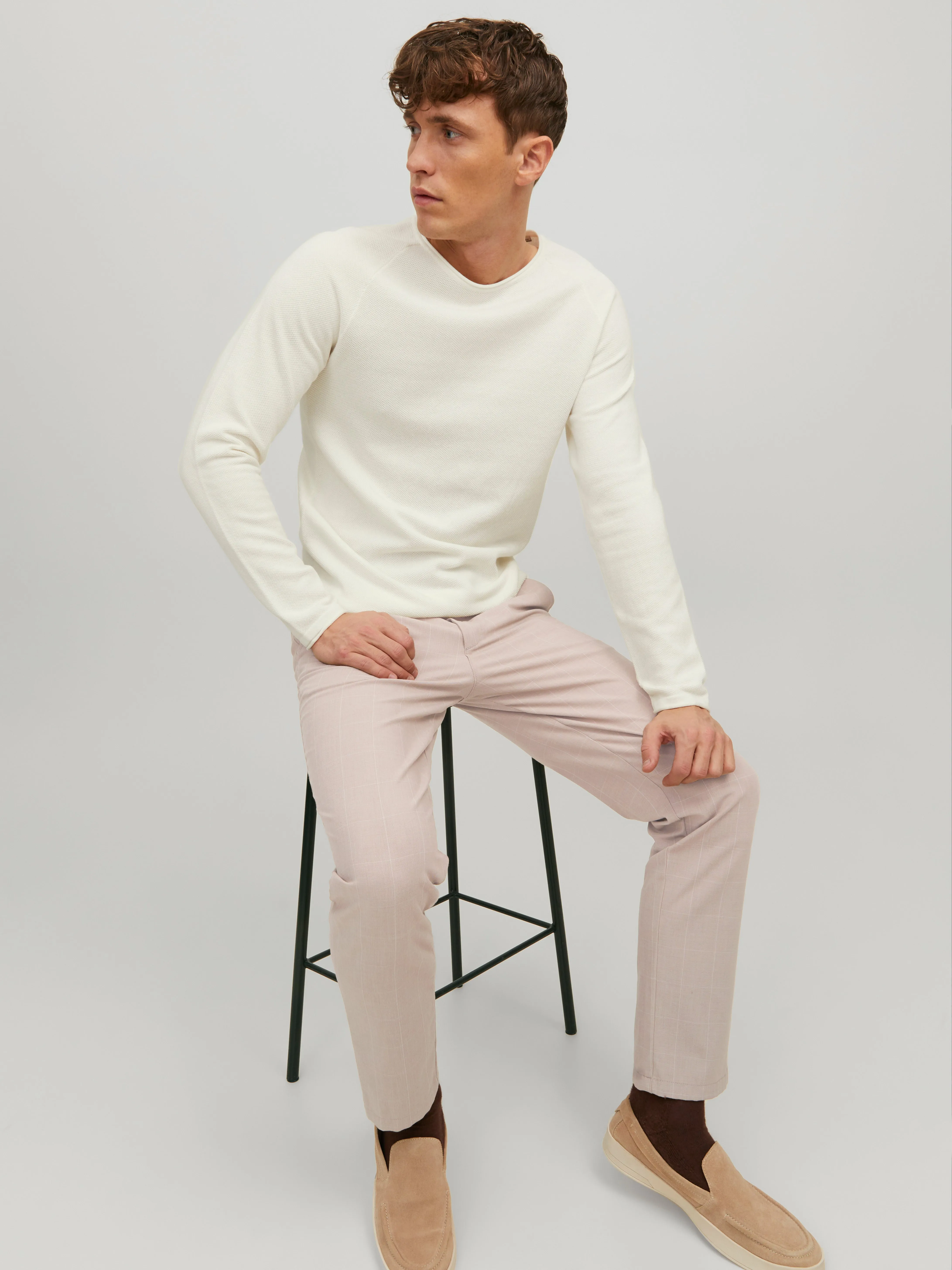 Pantalones chinos Corte regular | Rosa claro | Jack & Jones®