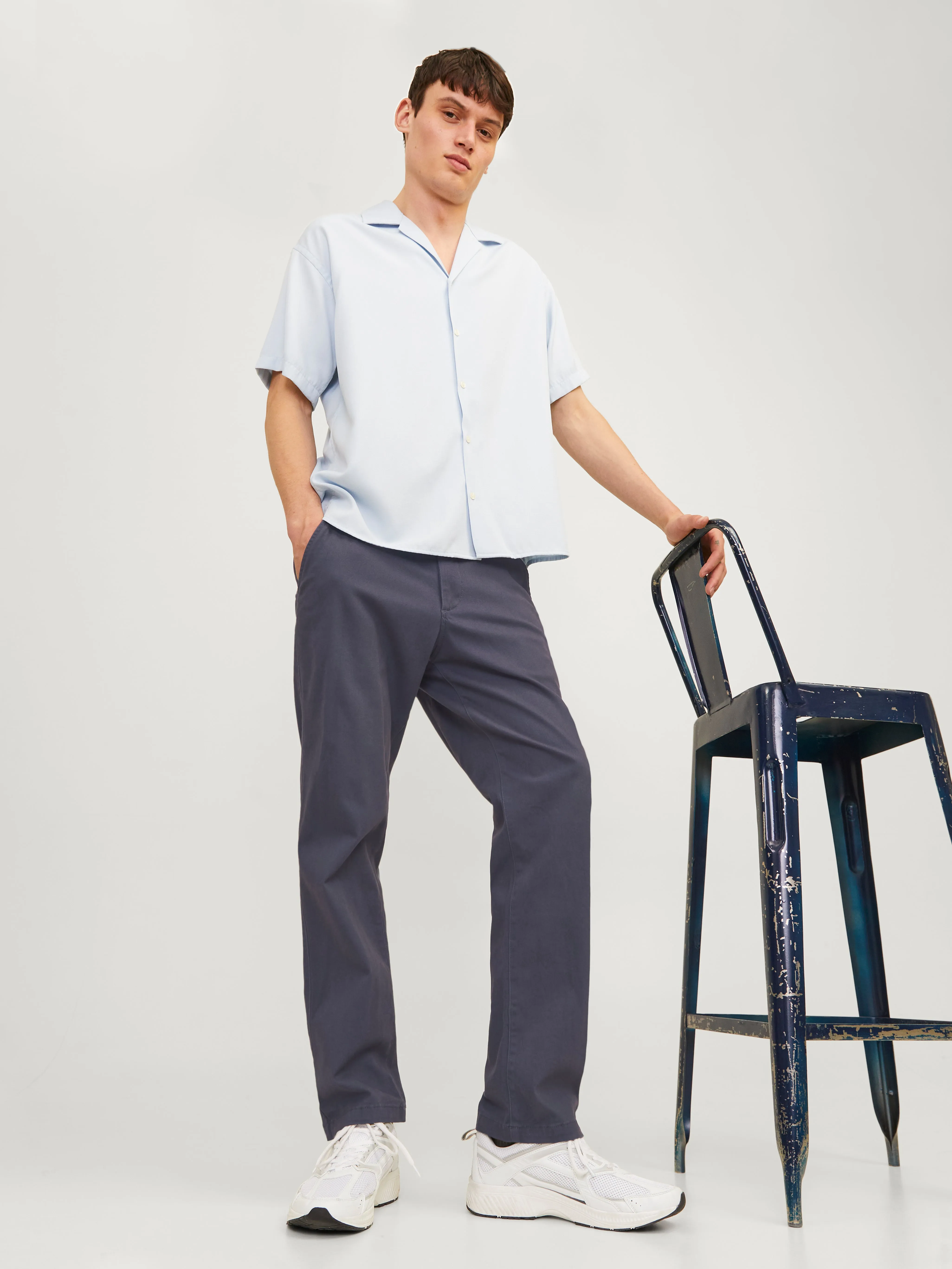 Pantalones chinos Corte relaxed | Azul oscuro | Jack & Jones®