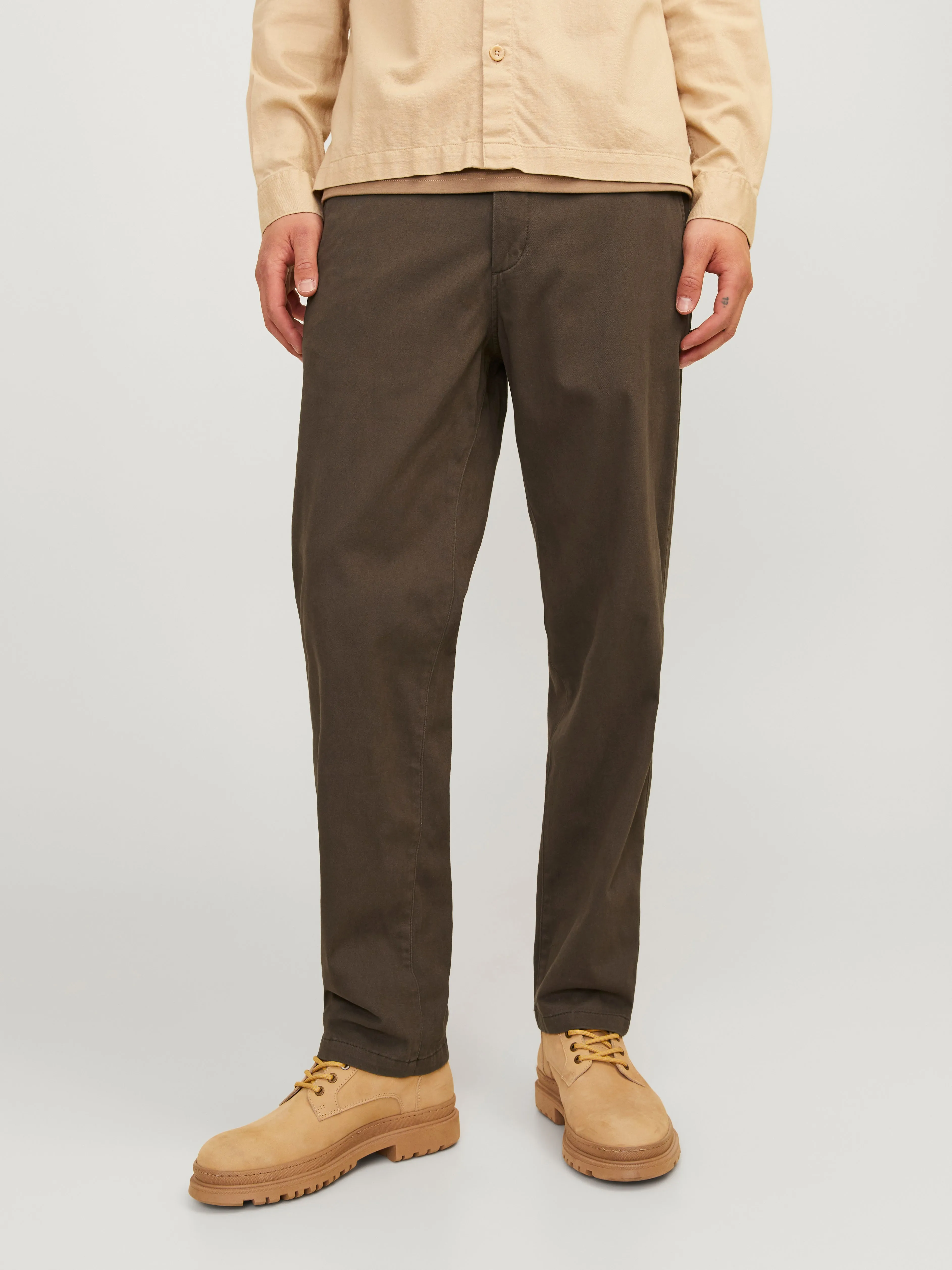 Pantalones chinos Corte relaxed | Marrón oscuro | Jack & Jones®