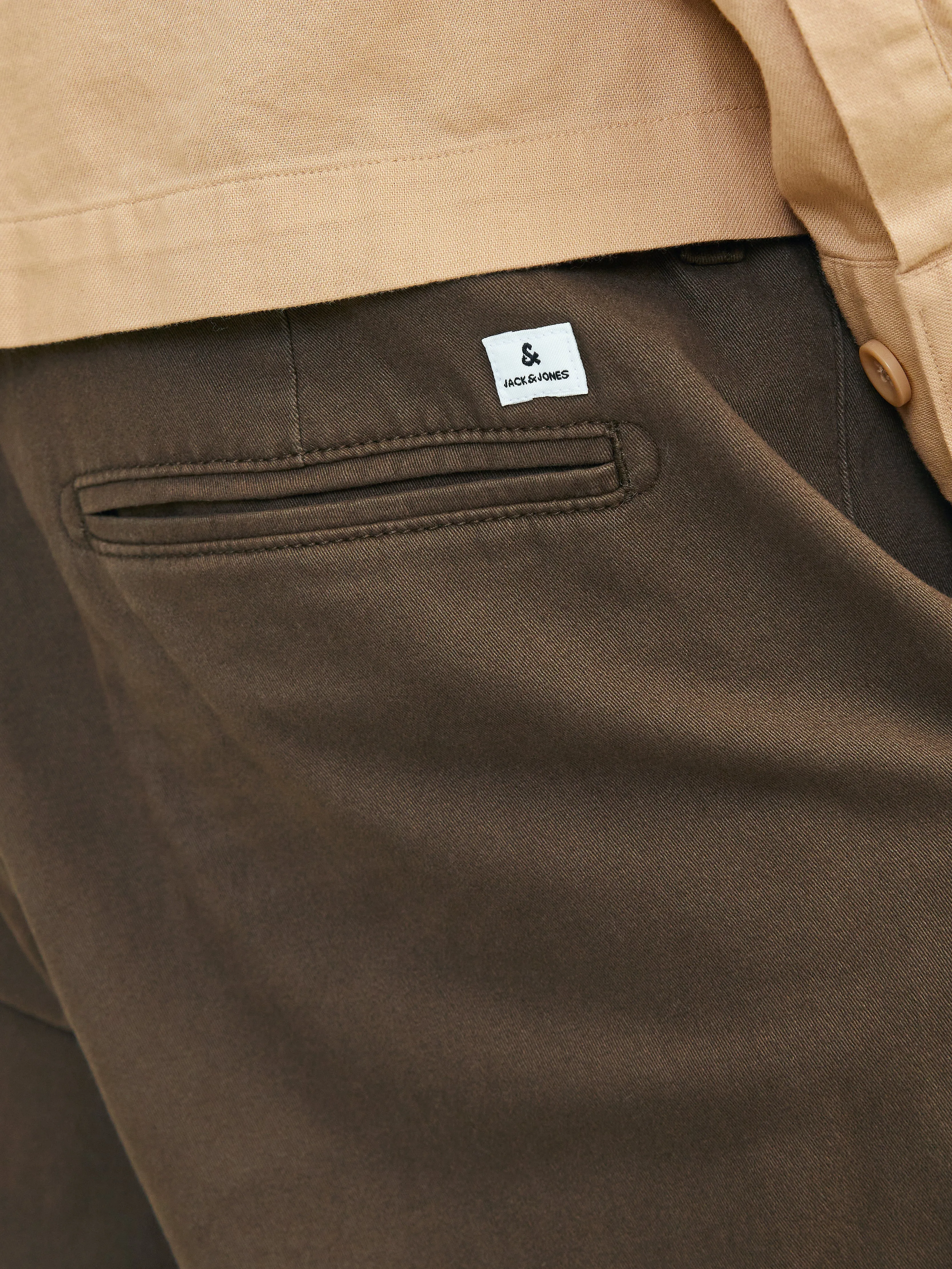 Pantalones chinos Corte relaxed | Marrón oscuro | Jack & Jones®