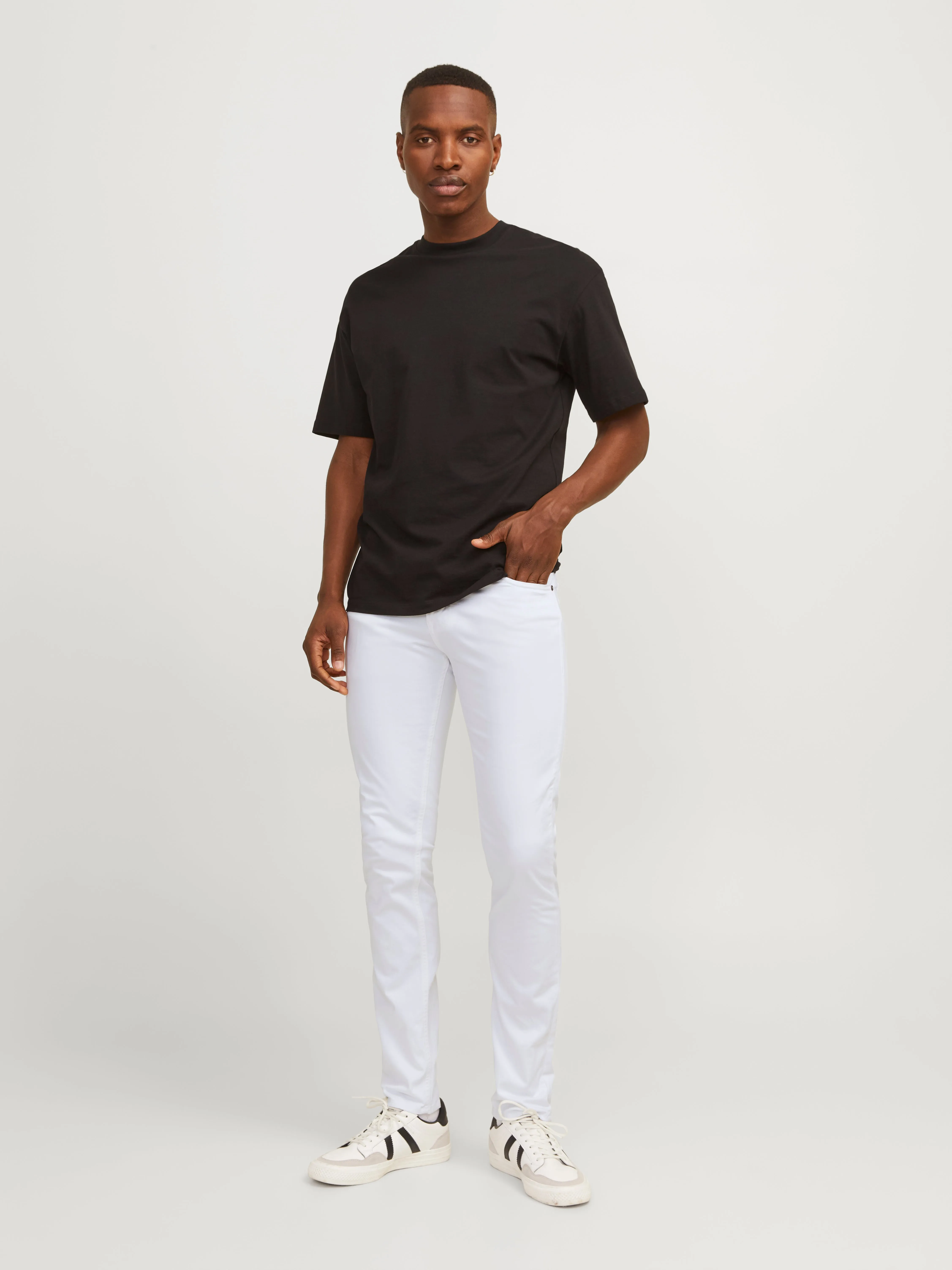 Pantalones chinos Corte slim | Blanco | Jack & Jones®