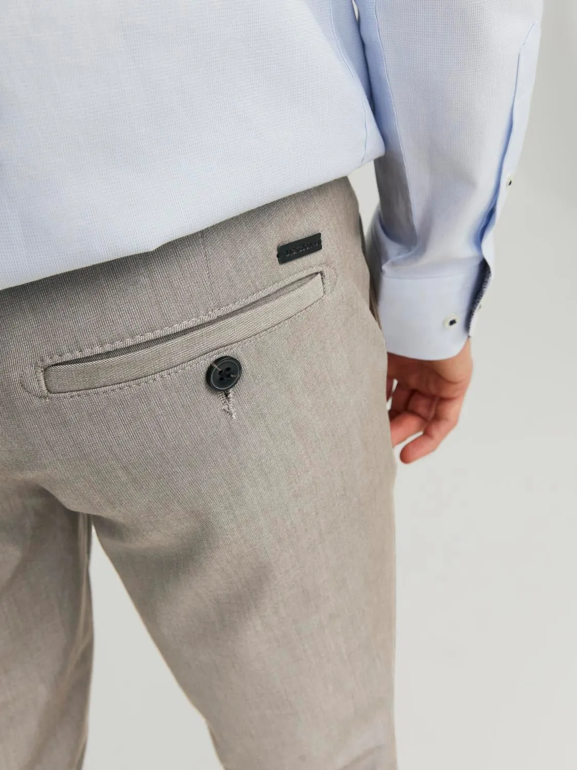 Pantalones chinos Corte slim | Gris claro | Jack & Jones®