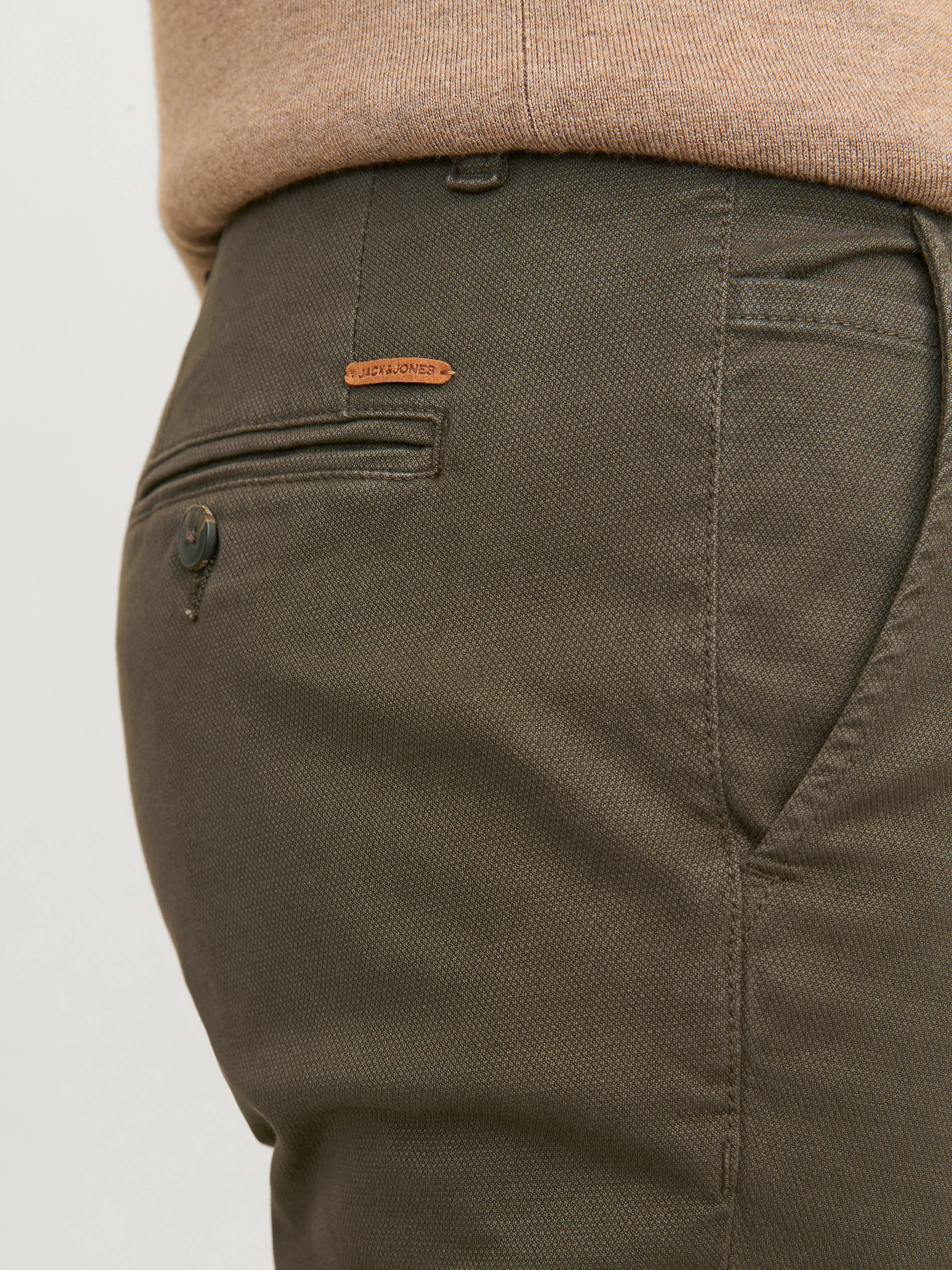 Pantalones chinos Corte slim | Marrón oscuro | Jack & Jones®