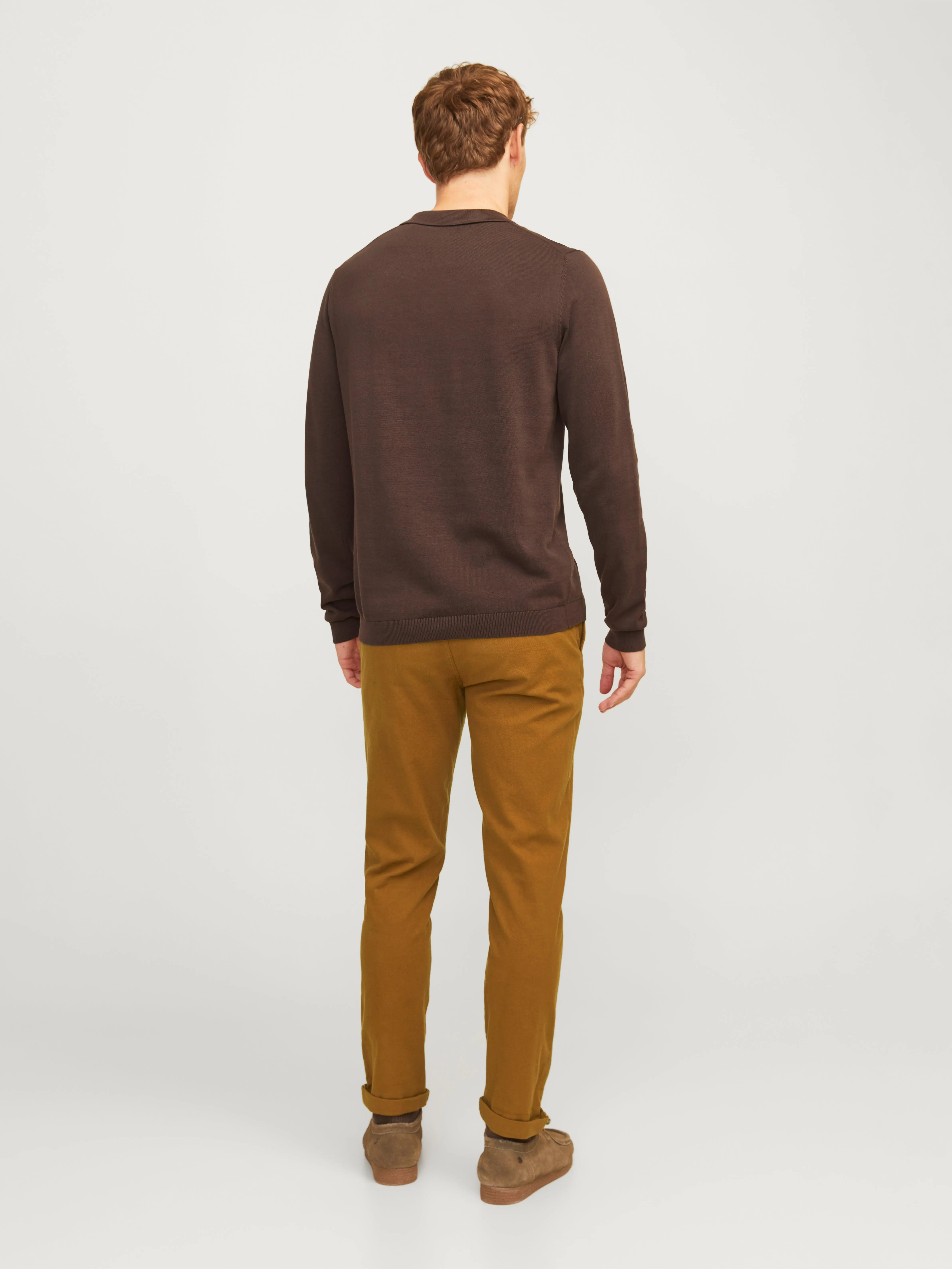 Pantalones chinos Corte slim | Naranja intermedio | Jack & Jones®