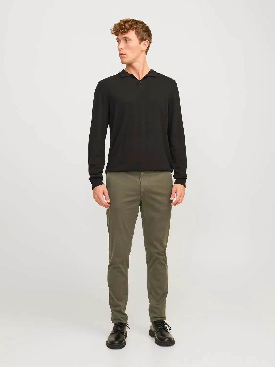 Pantalones chinos Corte slim | Verde oscuro | Jack & Jones®