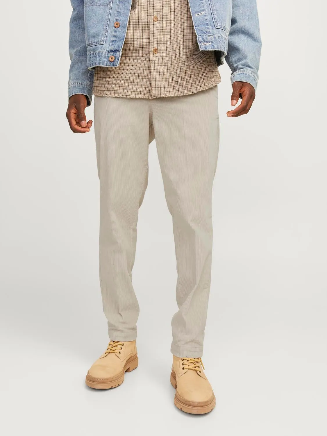 Pantalones chinos Corte tapered | Gris claro | Jack & Jones®