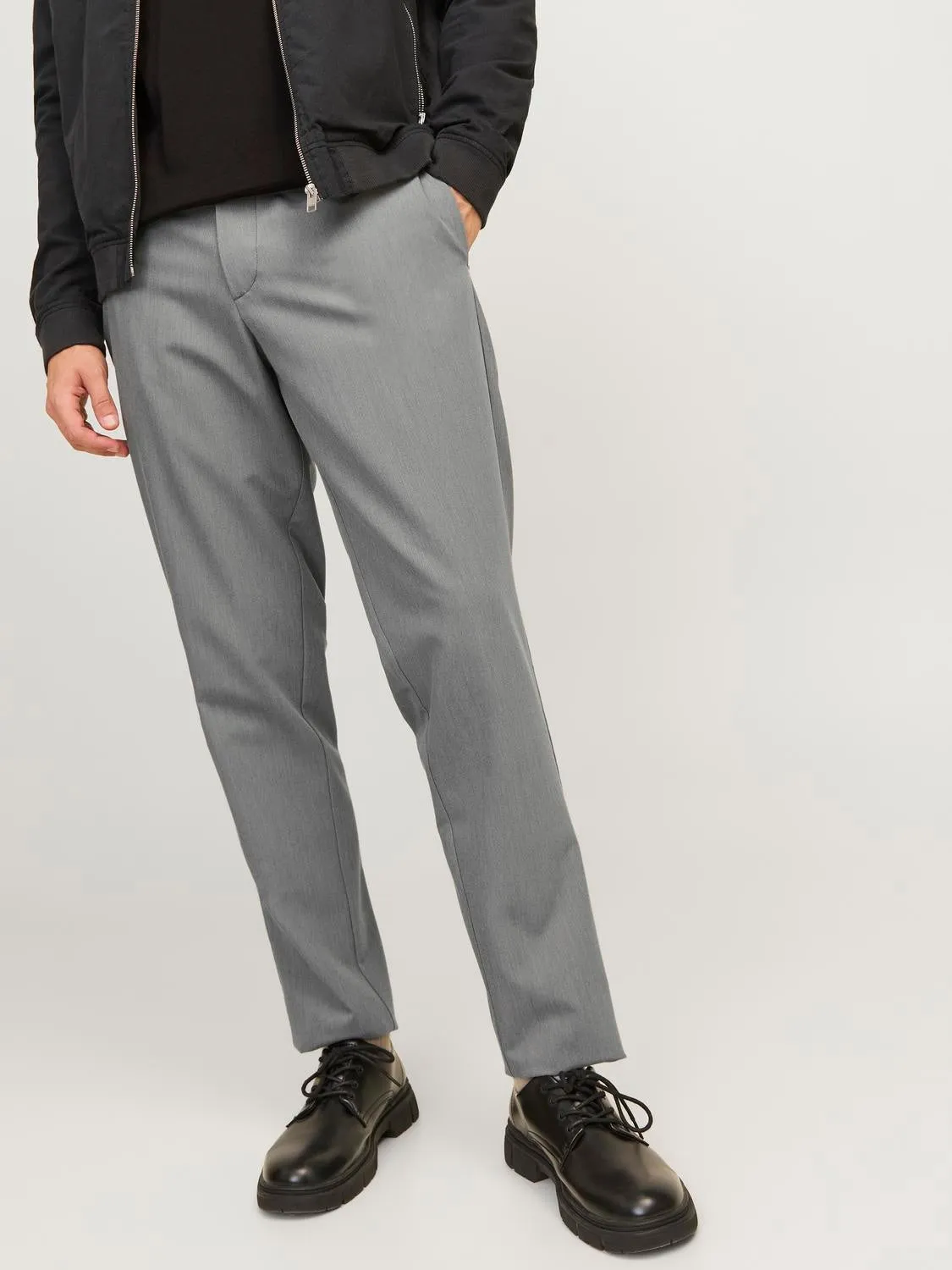 Pantalones chinos Corte tapered | Gris intermedio | Jack & Jones®