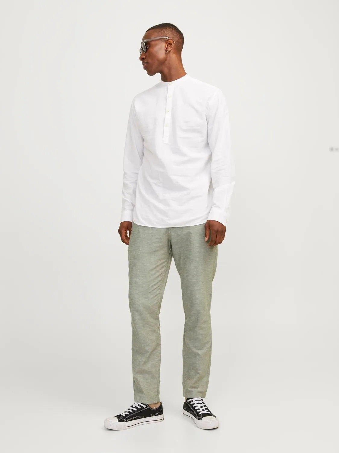 Pantalones chinos Corte tapered | Verde oscuro | Jack & Jones®