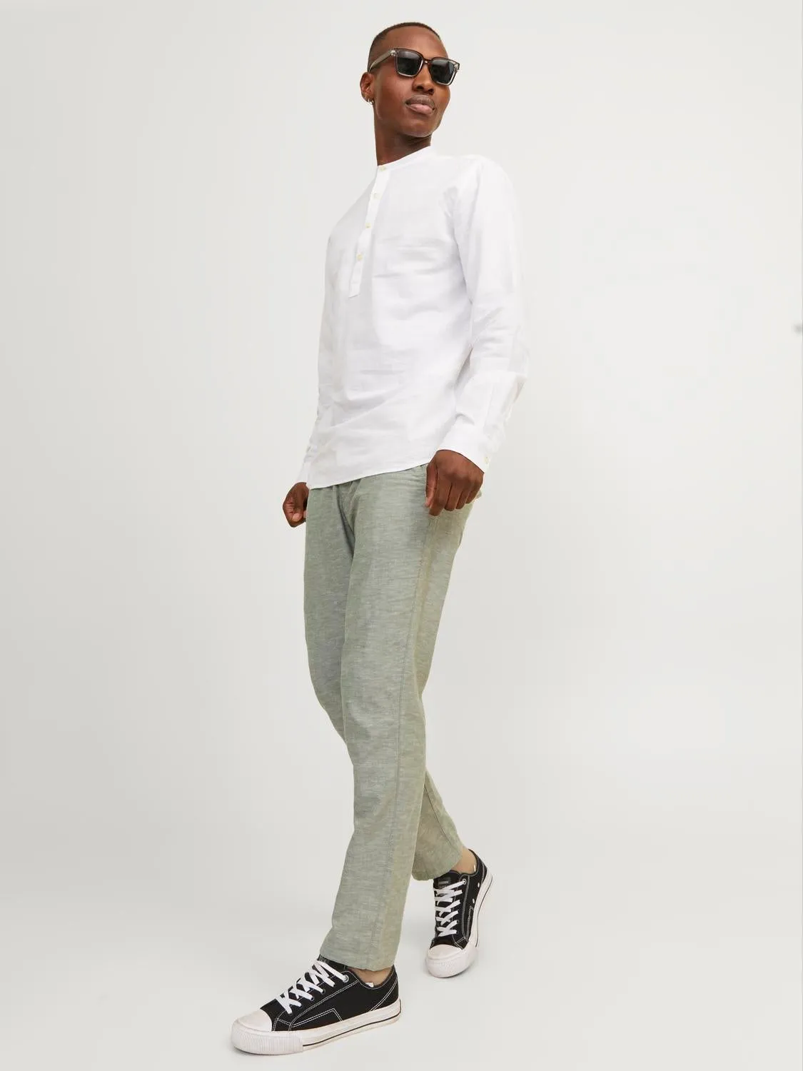 Pantalones chinos Corte tapered | Verde oscuro | Jack & Jones®