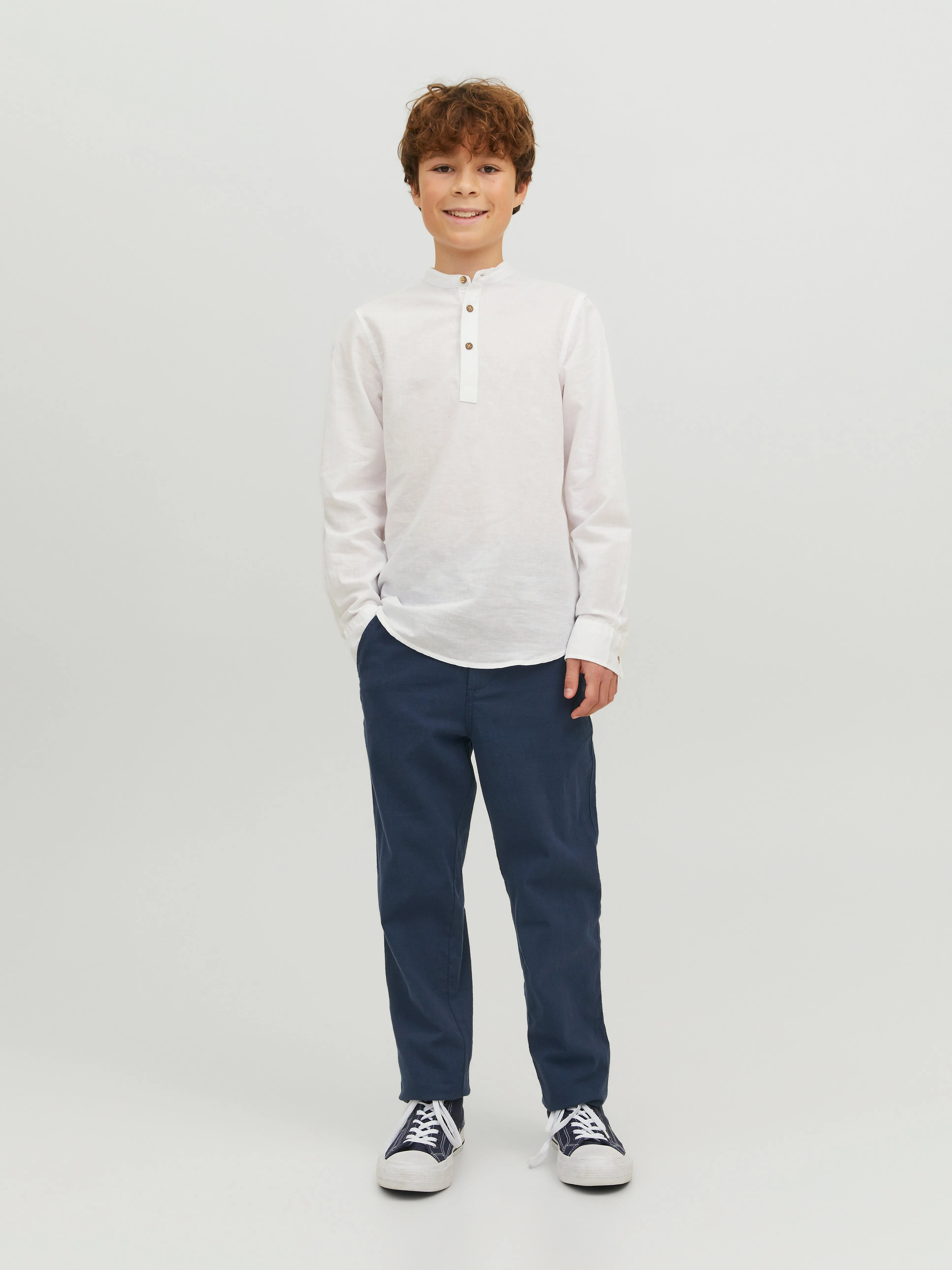 Pantalones chinos Junior | Azul oscuro | Jack & Jones®