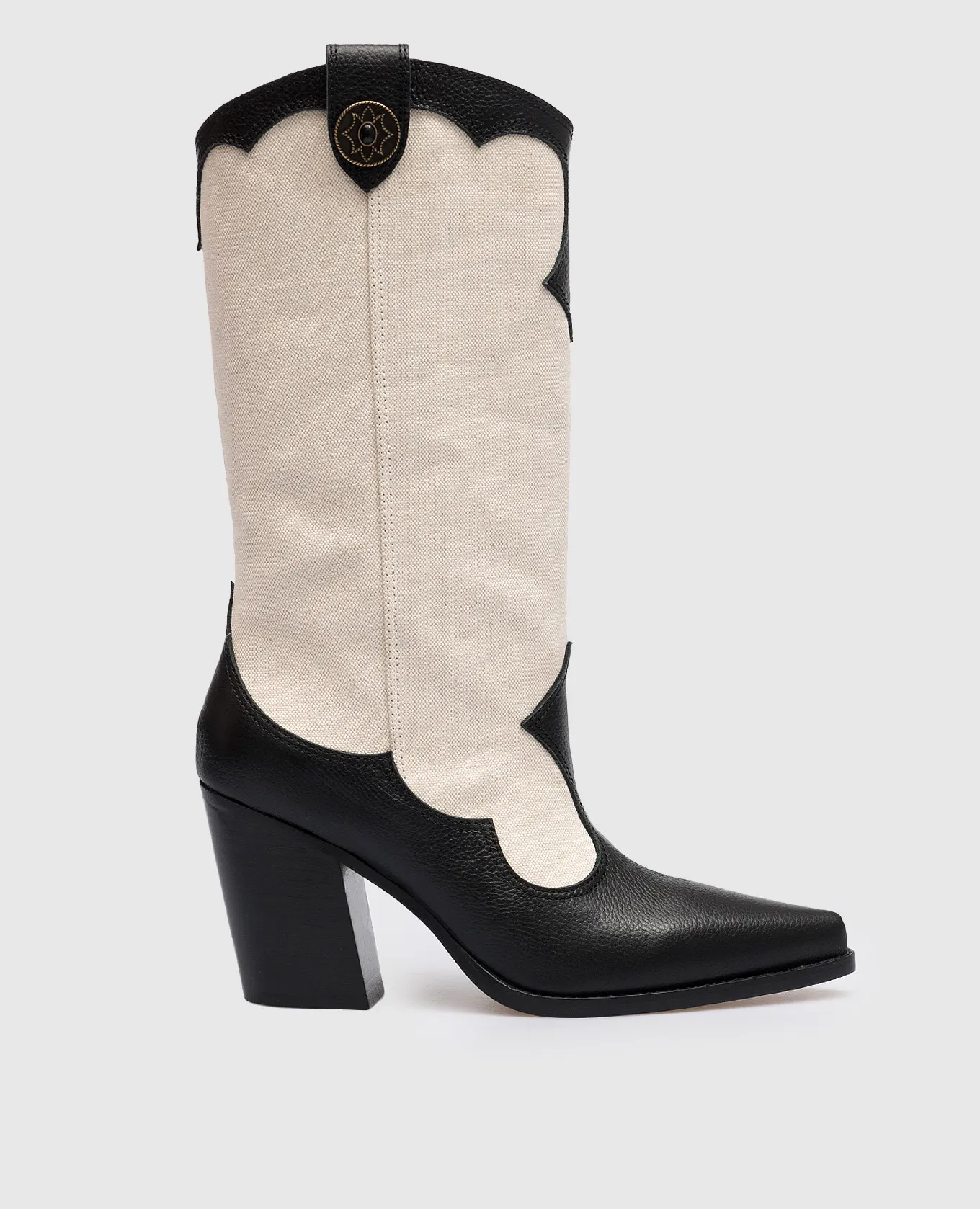 Paola Zuin Venezia Beige combined boots