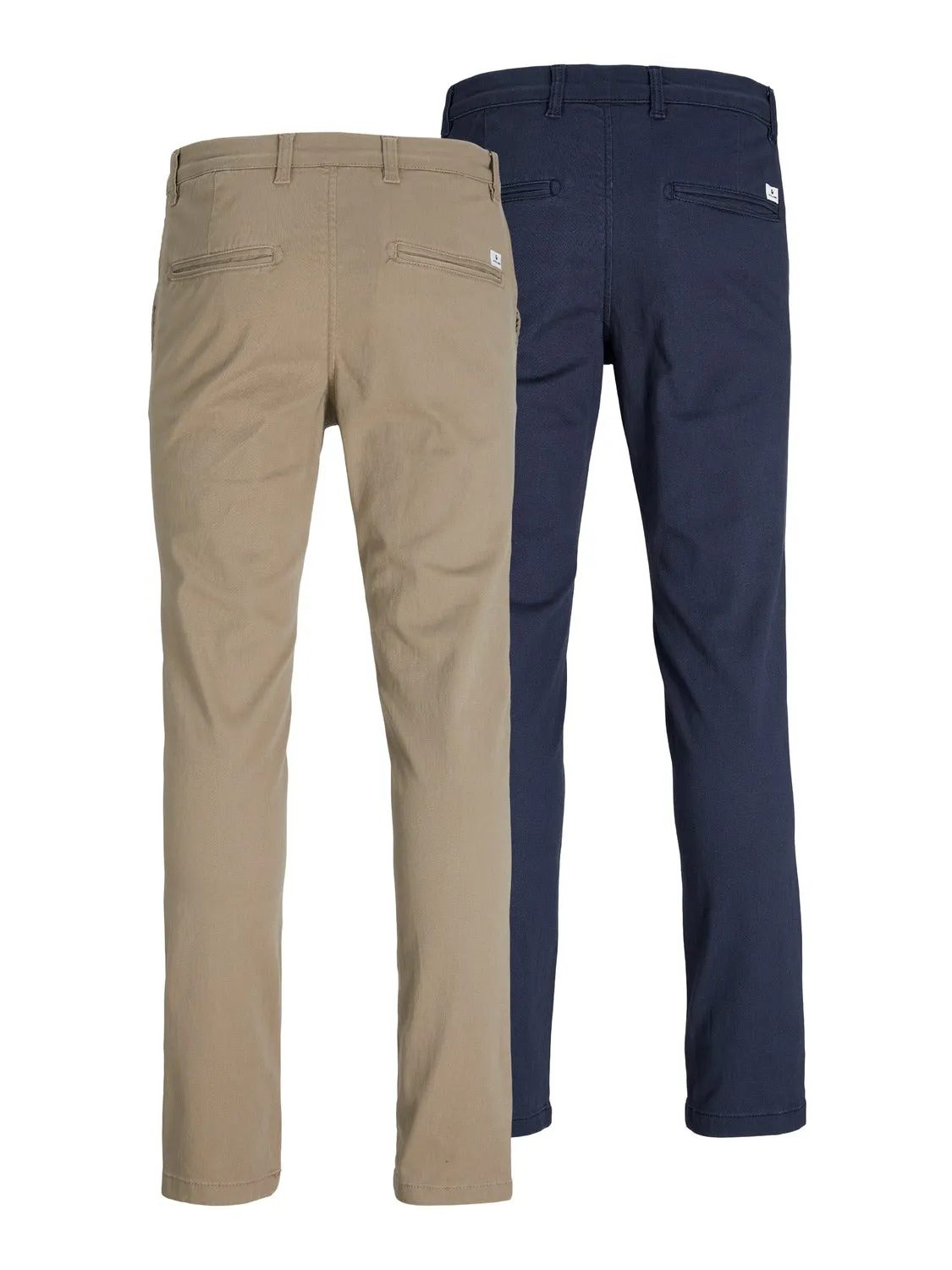 Paquete de 2 Pantalones chinos Corte slim | Beige | Jack & Jones®