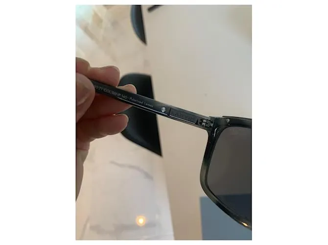 Par de gafas de carey lanvin Negro 