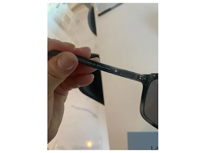 Par de gafas de carey lanvin Negro 