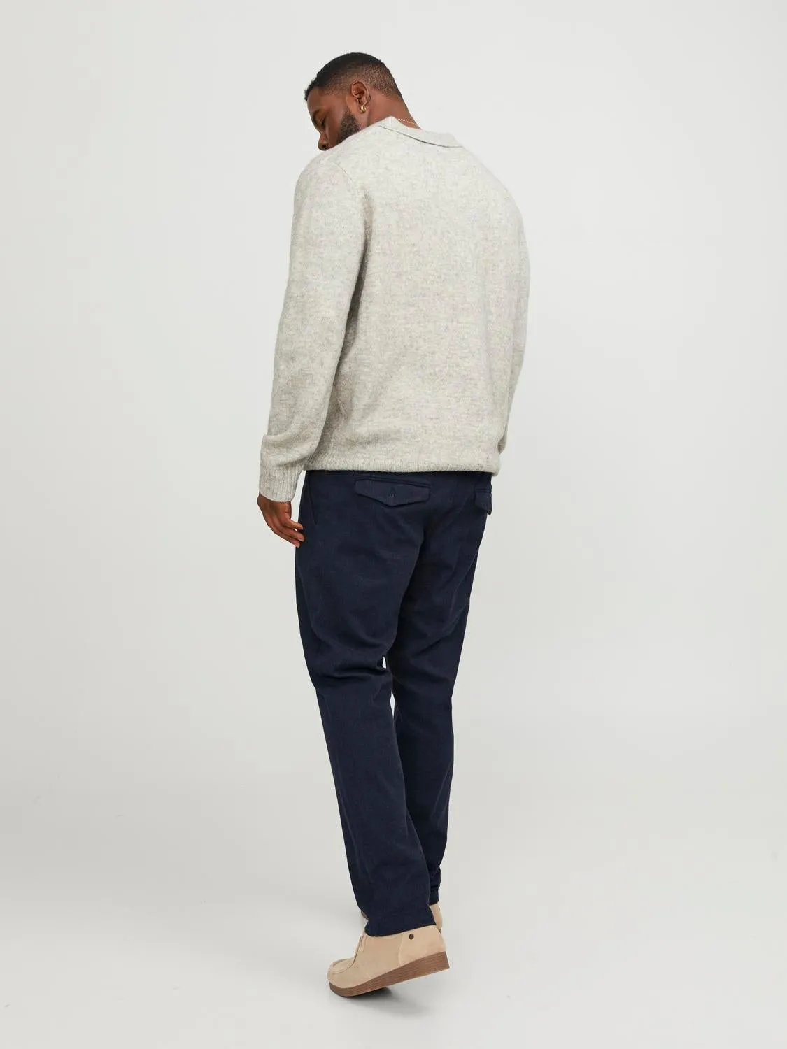 Plus Pantalones chinos Corte carrot | Azul oscuro | Jack & Jones®