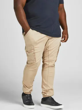 Plus Pantalones chinos Corte slim tapered | Beige | Jack & Jones®