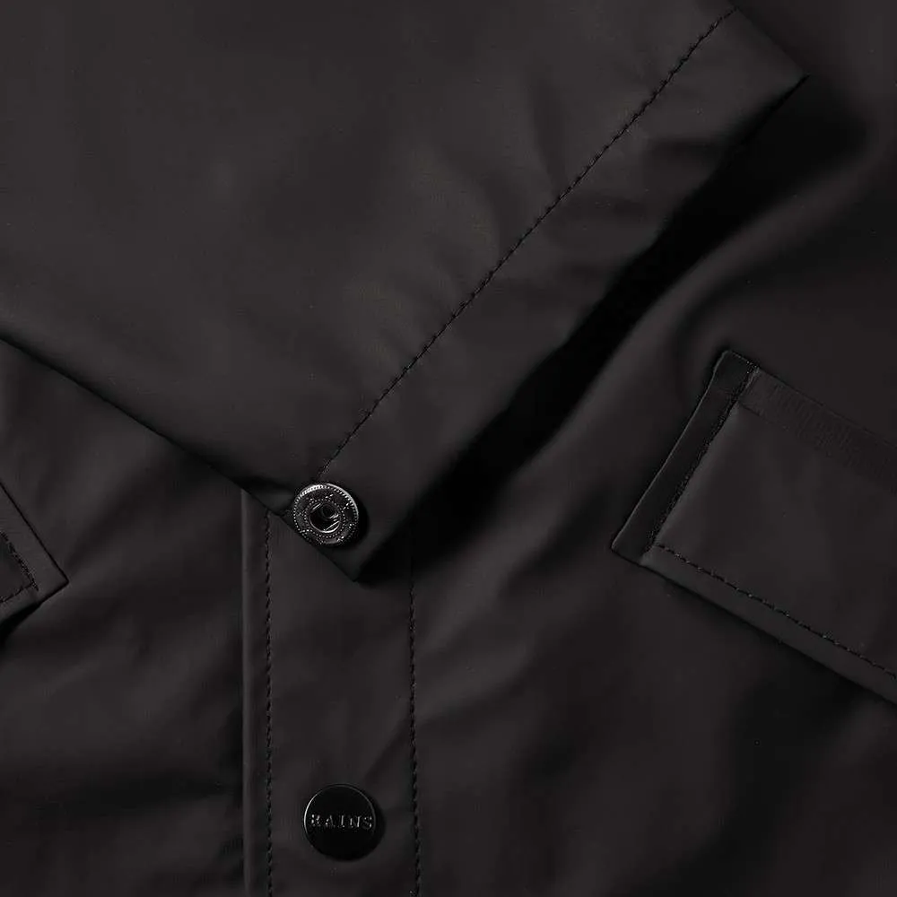 RAINS CLASSIC JACKET BLACK