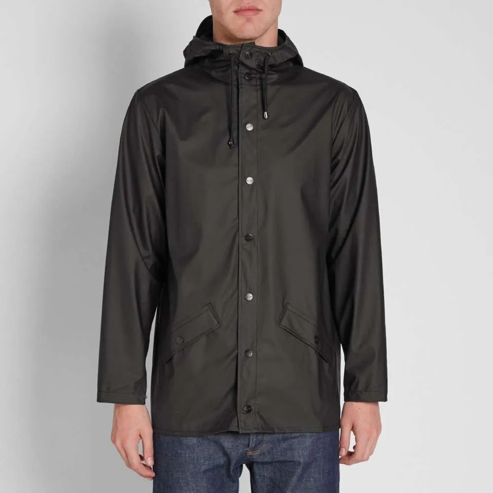 RAINS CLASSIC JACKET BLACK