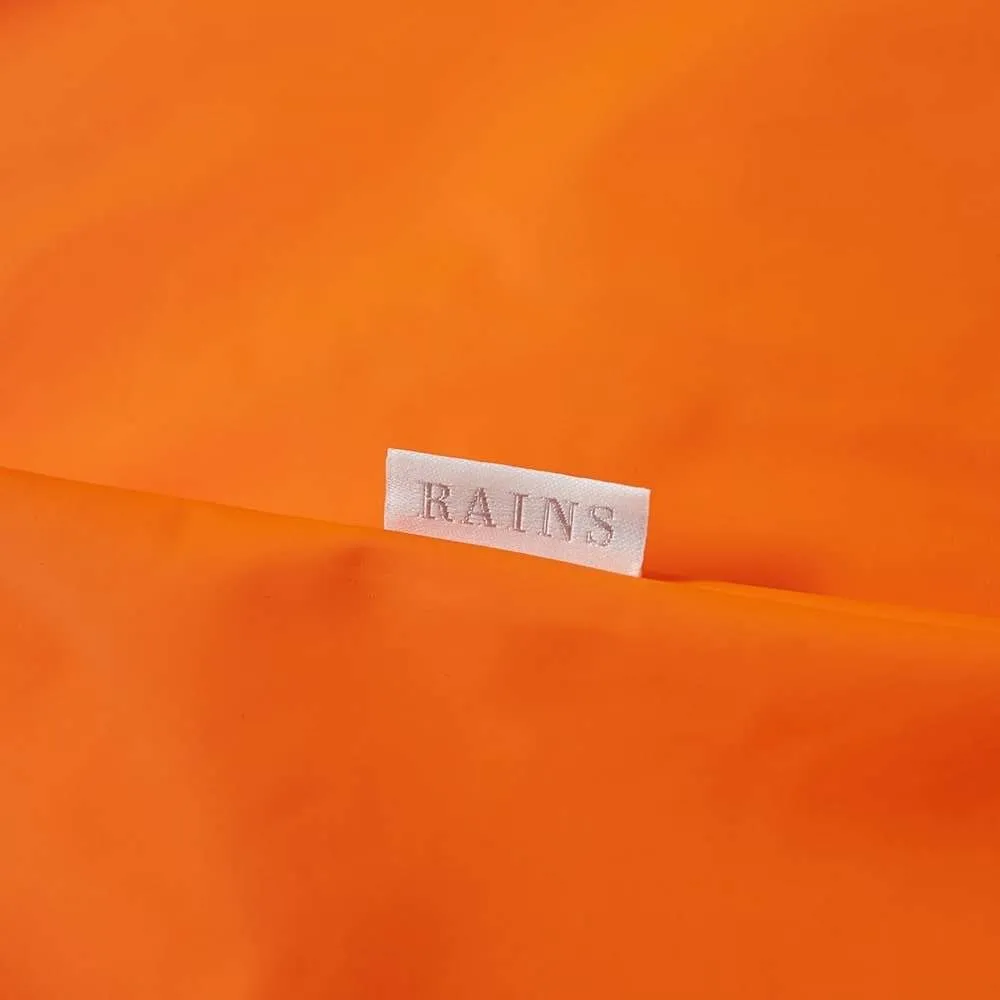 RAINS CLASSIC JACKET FIRE ORANGE