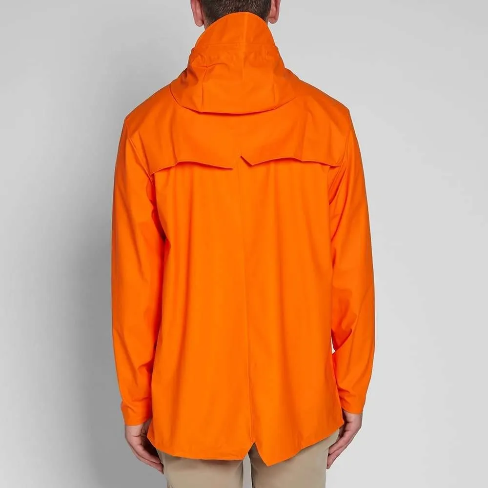 RAINS CLASSIC JACKET FIRE ORANGE