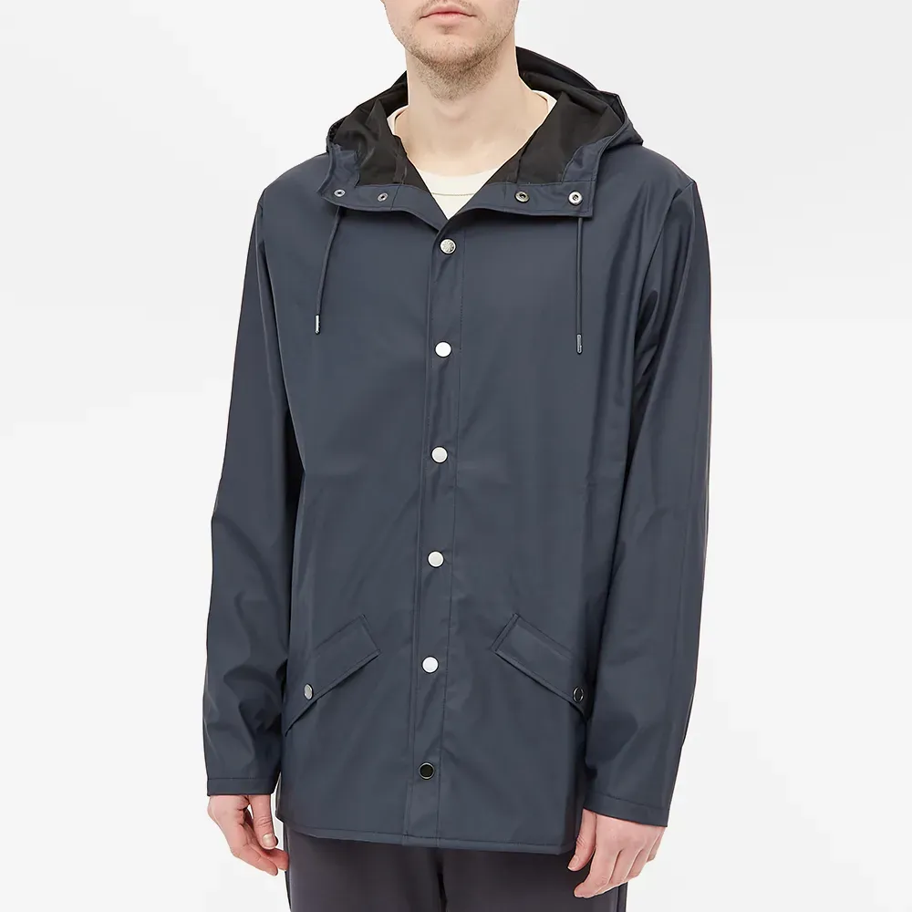 RAINS CLASSIC JACKET NAVY