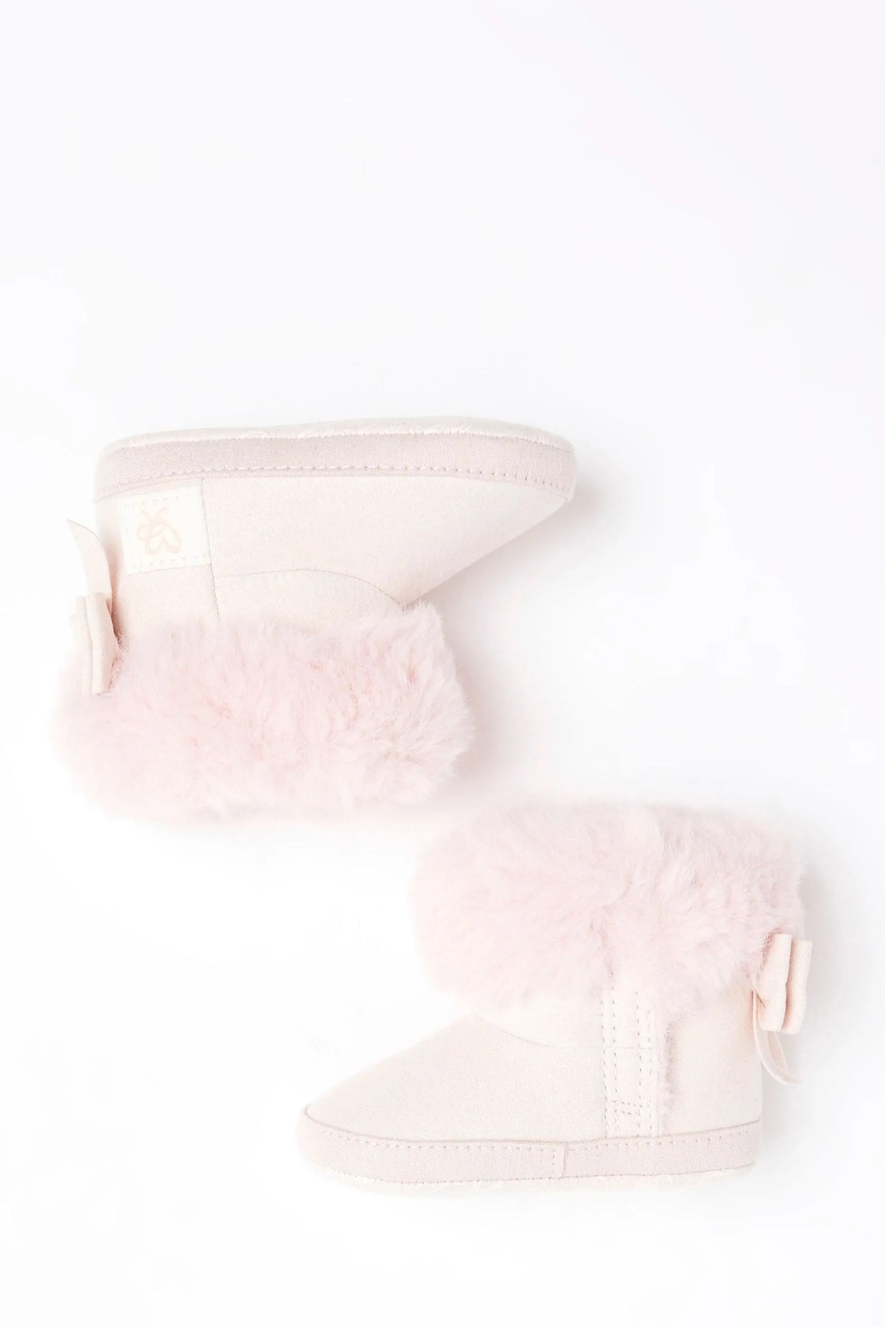 River Island Baby Girls Bow Suedette Boots