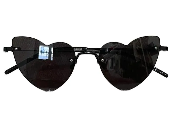 SAINT LAURENT Gafas de sol T.  metal Negro 