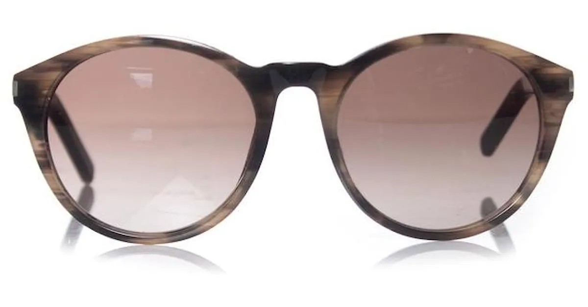 Saint Laurent SAN LORENZO, Clásico 7 Gafas de sol en marrón Castaño 