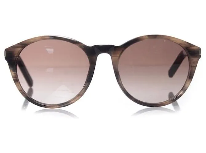 Saint Laurent SAN LORENZO, Clásico 7 Gafas de sol en marrón Castaño 